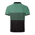thumbnail image 6 of Cuoff Mens Shirts Charming Men's Shirt Super Light Short Sleeve Casual Men's Wear Gifts for Men Green Cotton Blend 3X, 6 of 6