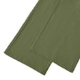 thumbnail image 6 of Mifsaly Cotton Linen Pants for Men Wide Leg Summer Casual Trousers Elastic Waist Drawstring Lightweight Breathable Beach Pant with 4 Pockets XXL, 6 of 9
