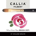 thumbnail image 5 of Willow Wolfe Callia Artist Filbert Brush-4, 5 of 7