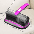 thumbnail image 2 of Portable Mattress Vacuum Cleaner with Ultrasonic Heating Tech, HEPA Filtration, Handheld Bed Vacuum Cleaner, Lightweight Design for Deep Cleaning Beds, Sofa, Pet Hair, 2 of 10