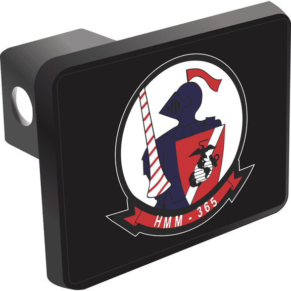 U.S. Marine Corps 2nd Marine Division Marine Medium Tiltrotor Helicopter Squadron 365 Hitch Cover