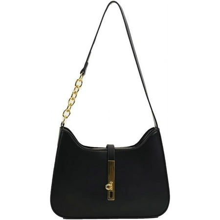 XiaoBanDeng Fashion Vegan Leather Shoulder Bag for Women Handbags Purse Small Hobo Tote Bag Casual Top Handle Satchel 2024