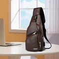 Back to School Savings! SRUILUO Sling Bag for Men Women Shoulder