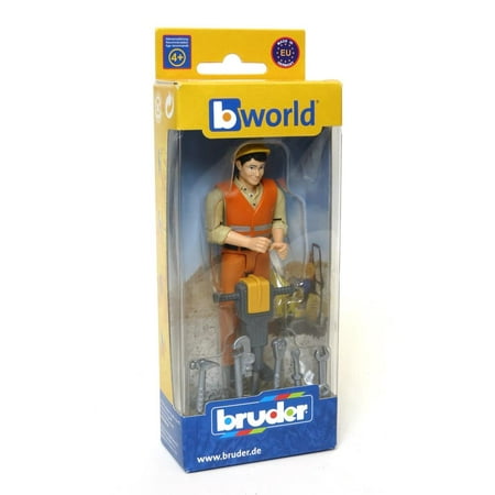 Bruder - 60020 | Construction: Construction Worker With Accessories ...