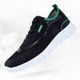 thumbnail image 5 of Men Hiking Sneakers Wide Toe Non S𝗅ip Mesh Breathable Shoes Comfortable Cushion Jogging Shoe Lightweight 𝖫a𝖼e Up Athlet𝗂c Shoes Summer Outdoor Walking Sport Shoes, 5 of 7
