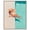 Silver Frame, variant on Zenith of Relaxation I Canvas Print Retro Summer Decor by Art Remedy, Black Frame, 20 x 24