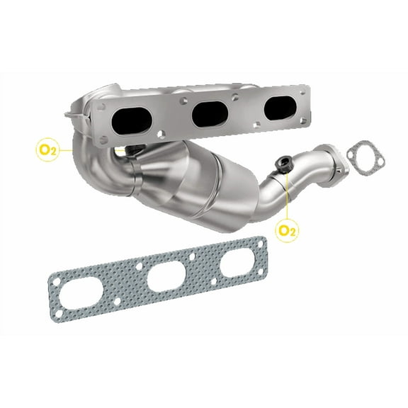 Magnaflow Conv DF BMW 5 99-00 Rear Fits select: 1999-2000 BMW 528