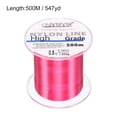 thumbnail image 2 of Uxcell 547Yard 3Lb Fluorocarbon Coated Monofilament Nylon Fishing Line Fuchsia, 2 of 7