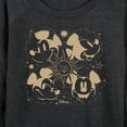 thumbnail image 3 of Disney - Mickey Star Grid - Women's Lightweight French Terry Long Sleeve Shirt, 3 of 5