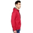 thumbnail image 3 of Fruit Of The Loom Mens Sofspun Hooded Sweatshirt, S, Fiery Red, 3 of 3