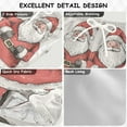 thumbnail image 2 of FORMRS Boys Swim Trunks Quick Dry Mesh Liner Boardshorts Sizes XS-XL, Beige Christmas Santa, 2 of 7
