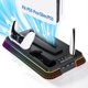 thumbnail image 1 of Ps5 Cooling Station, Ps5 Pro Stand Rgb And Playstation 5 With Dual Charging Station, 1 of 5