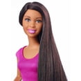 thumbnail image 6 of Barbie Glitter Hair Doll, Brown Hair, 6 of 10