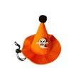 thumbnail image 3 of Qocolcyl Adjustable Halloween Dog Cat Hat, Soft Breathable Orange Pumpkin Mesh Party Costume, Cute Festive Cosplay Photo Accessory, Comfortable Pet Headwear for Indoor Outdoor Halloween Decorations, 3 of 6