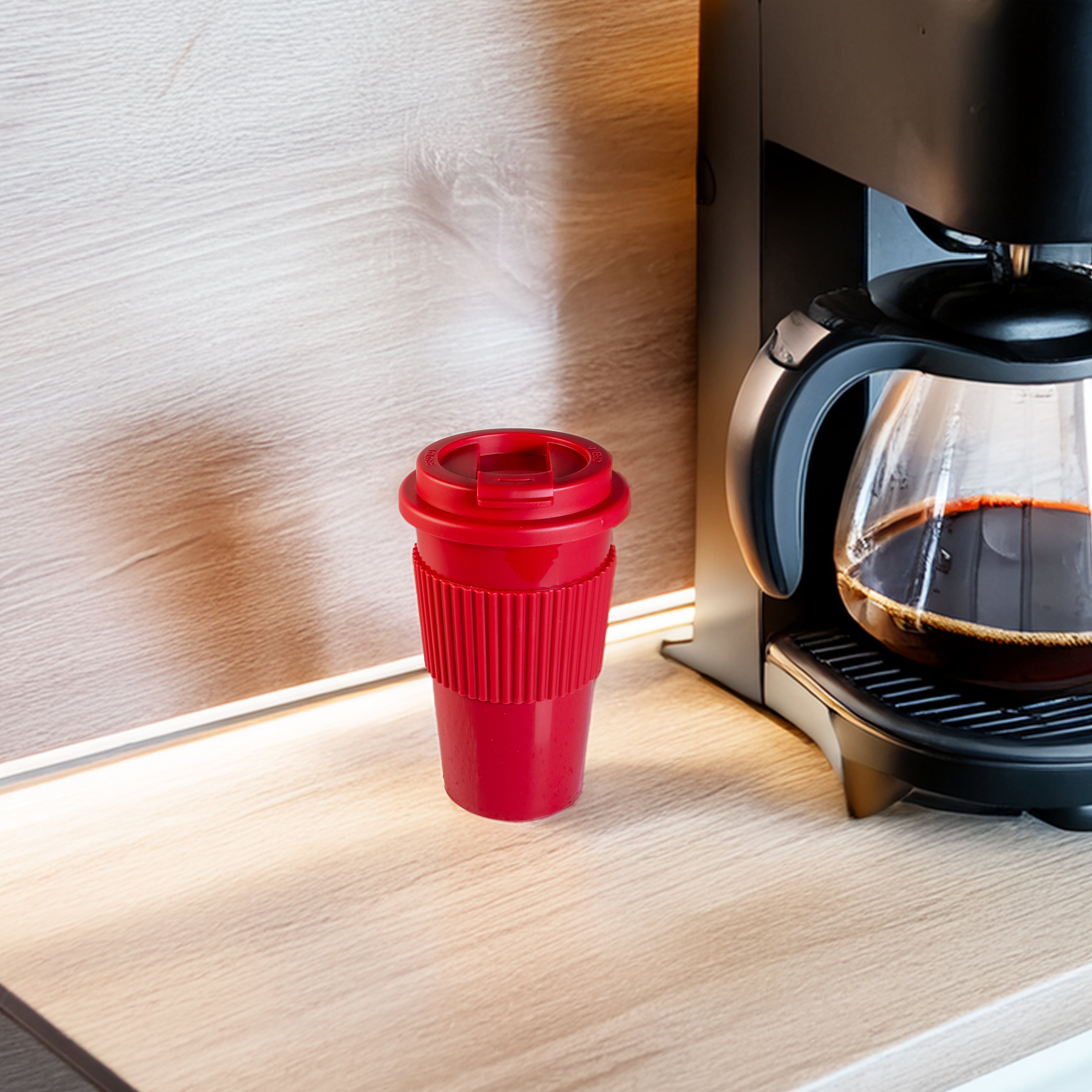 Mainstay - Brandclub - Mainstays 18oz Plastic To Go Coffee Tumbler