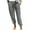 Gray, variant on WREESH Womens Sweatpants Casual Trousers Summer Leopard Print Pants Bottoms Athletic Pants Gray