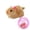 C, variant on Interactive Pet Ball Pink Transparent Cream Yellow Hamster Figure Intelligent Obstacle Avoidance Self-Moving