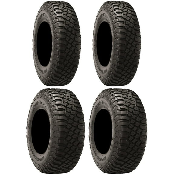 Full set of BFGoodrich T/A KM3 (8ply) Radial 27x9-14 and 27x11-14 ATV Tires (4)