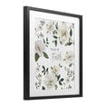 thumbnail image 2 of Stupell Industries Traditional Floral Walk By Faith Black Framed Print Under Glass, 13 x 16, by Nan, 2 of 8