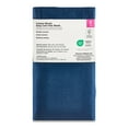 thumbnail image 4 of Mainstays 300 Thread Count Easy Care Blue Cove Cotton Blend Percale Flat Bed Sheet, Full, 4 of 8