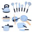 thumbnail image 1 of Juego de accesorios de cocina, juego de cocina de simulación, juego de utensilios de cocina para niños, estándares líderes en la industria, 1 of 14