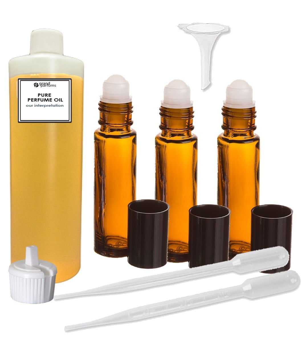 Grand Parfums Perfume Oil Set Roses De Chloe Body Oil For WMN