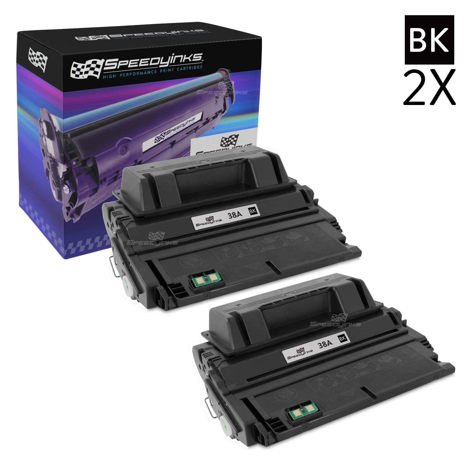 Compatible Q1338A 5-Pack Toner Cartridge for HP LaserJet 4200 4200DTN 4200DTNS 