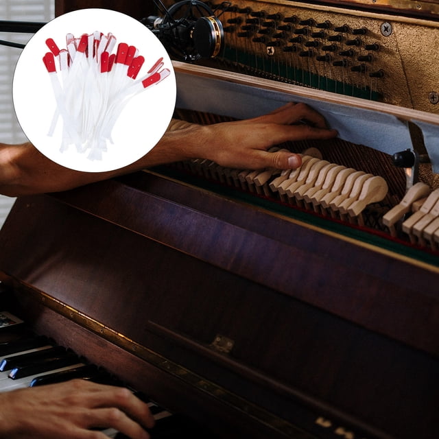 ORDDIART 50 Pcs Sangle de Remplacement pour Piano, Durable, Multicolore, pour Réglage Précis