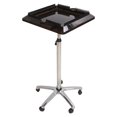 thumbnail image 1 of Salon Tray Cart, Large Capacity Movable Tool Storage Salon Rolling Tray Cart 5 Universal Wheels Adjustable Height Multifunctional  For Hair Salon, 1 of 8