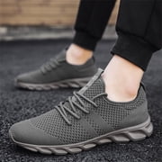 Damyuan Fashion Sneakers Mens Running Shoes Casual Slip on Walking Shoes Athletic Sport Lightweight Breathable Mesh Comfortable Sole