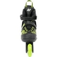 thumbnail image 3 of K2 Raider Kid's Inline Skates - Black/Lime - 4-8, 3 of 4