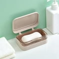 thumbnail image 1 of New Soap Box Handwashing Room With Lid Plastic Soap Box Double Draining Soap Box, 1 of 6