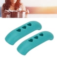 thumbnail image 1 of 2 Pcs Support de Poignée en Silicone pour Pot, Manchon de Poignée Antidérapant, 1 of 8