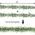 thumbnail image 6 of Artificial Garland, Artificial Vines Faux Eucalyptus Greenery Garland Wedding Backdrop Arch Wall Decor, 6 Feet, 6 of 7