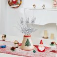 thumbnail image 5 of 32in Christmas Decorative Branch – Glittered Long Stem with Berries & Sequins – Gold Powder Party Picks for Holiday Centerpieces, Vases, Wreaths, 5 of 5