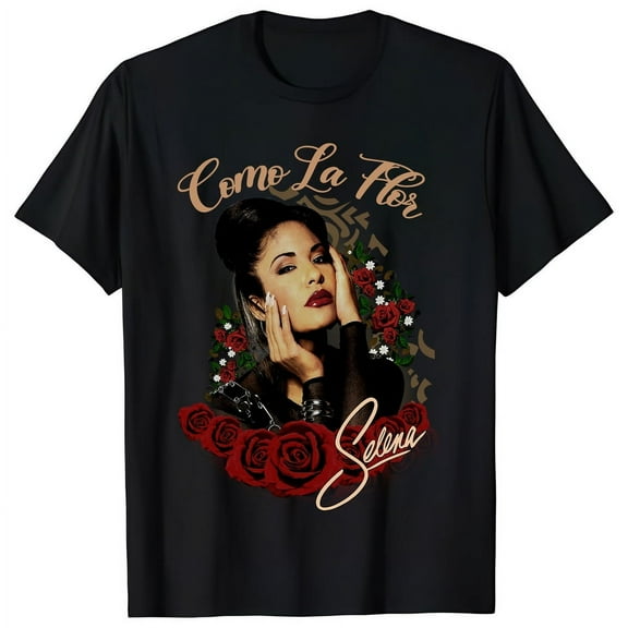Limited Selena Quintanilla T-Shirt Como La Flor Tshirt Inspired Shirt