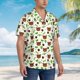 thumbnail image 3 of Balery Cute Bear Camisas hawaianas de manga corta para hombre, camisas playeras de corte holgado, camisas de vacaciones con botones,Large, 3 of 7
