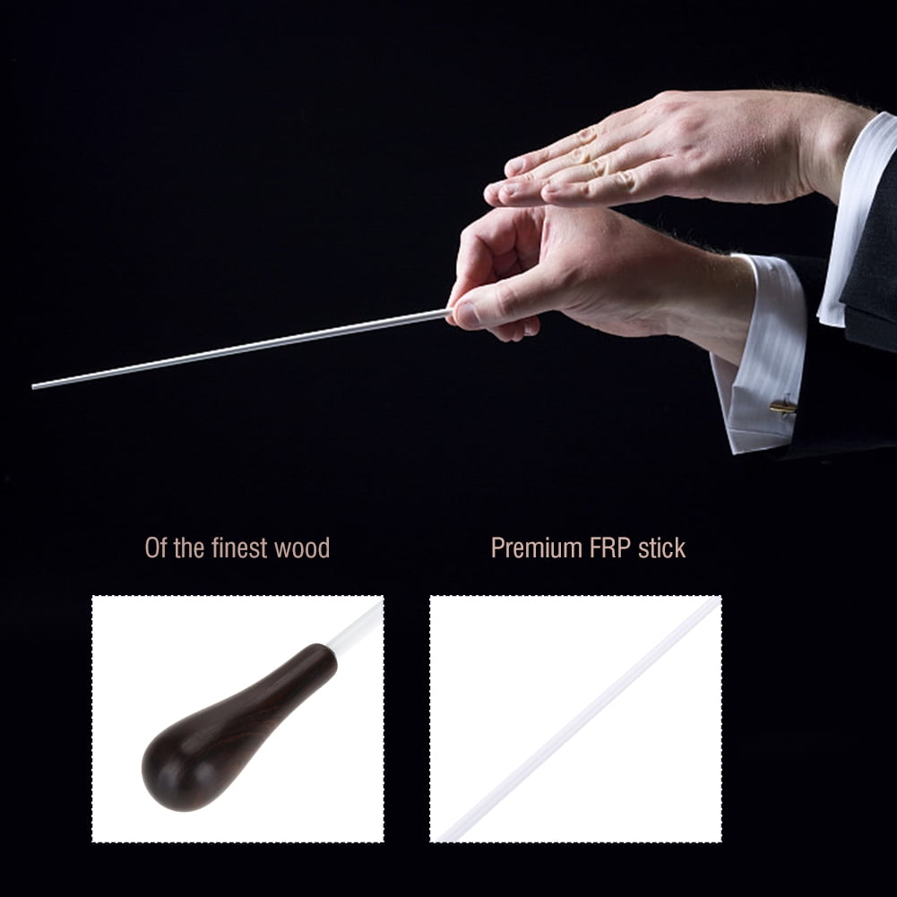 15" Conductors Baton With Mahogony Effect Handle 
