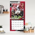 thumbnail image 3 of 2025 12X12 TEAM WALL CALENDAR, GEORGIA BULLDOGS, 3 of 3