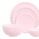 thumbnail image 3 of Accesorios en miniatura Sunnimix 1 6 Escala Vajilla Comida Rosado plato de cocina de casa de muñecas, 3 of 8