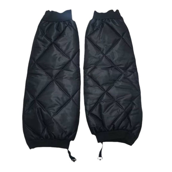 WINDLAND Men Women Thick Plush Leg Warmer Winter Leg Gaiters Lining Windproof Knee Wrap