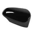 thumbnail image 1 of Black Rearview Mirror Cover, Rearview Mirror Cover Cap Scratch Protection Durability Weather Resistance Easy Install Wing Mirror Cap, 1 of 7