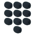 thumbnail image 1 of Cubierta protectora perfecl para micrófono de auriculares parabrisas de Espuma negra 10 Uds. Mini, 1 of 7