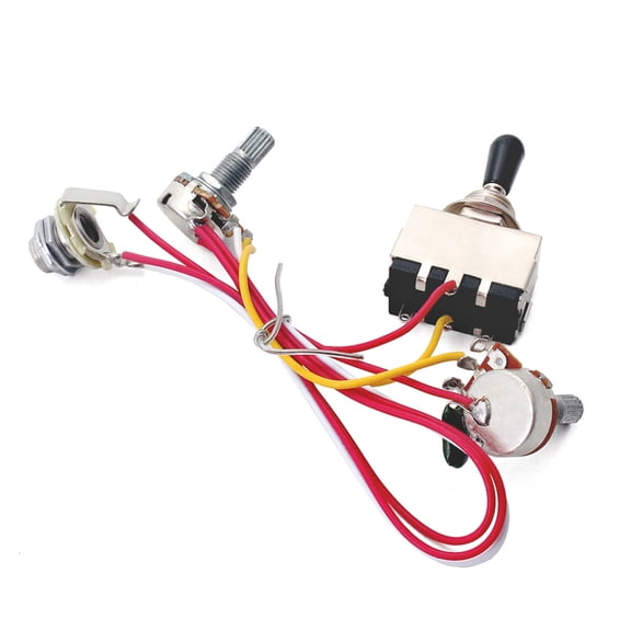 OFFIGAM Offigam Wiring Harness Toggle 1T1V Durable and Sturdy for Guitar