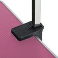 thumbnail image 6 of 46" Folding Dog Pet Grooming Table, Stainless Steel Frame, Rubber Mat, Adjustable Arm and Clamps, Pink, 6 of 9