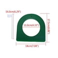 thumbnail image 4 of Vaso de golf MUXSAM de 18 x 18 cm con minibandera, 4 of 8