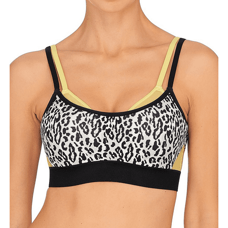 Natori WILD SAVANNAH PRINT Gravity Contour Sports Bra, US 34H, UK 34FF