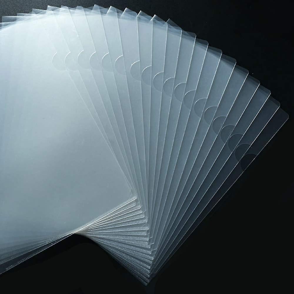 Carpeta Transparente Para Documentos FloreceBien, Paquete De 30, Con  Bolsillo Para Proyectos, De Plástico Transparente Tipo, image size:1000x1000