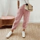 thumbnail image 1 of WILLBEST Pantalones Casuales para Mujer: Pantalones Holgados de Cintura Alta con Bolsillos y Cordones, con Diseño de Patchwork a Rayas, para Uso Diario y Relax. Chica, 1 of 4