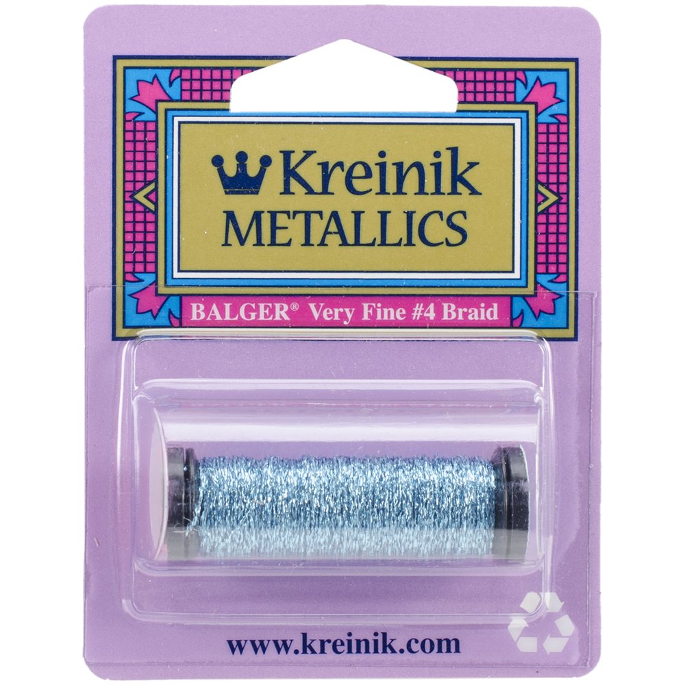 Very fine me. Kreinik Braid #4 015. Kreinik "Gold Cord" b01-0002c/50. Kreinik Tapestry (#12) Braid 002. Kreinik #4.